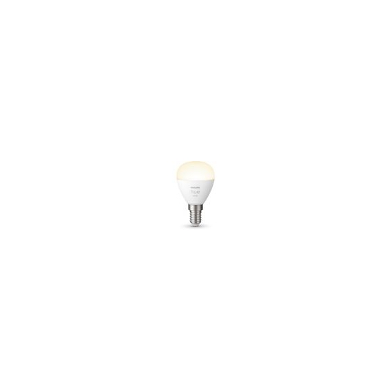 Philips Hue White LED E14 Tropfen P45, 5,7W, 2700 K, dimmbar, Bluetooth, Einzelpack