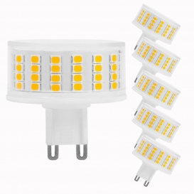 More about 6X 9W G9 LED Glühbirne SMD2835 Warmweiß Kein Flackern Leuchtmittel Ersatz 100W Halogen Lampe