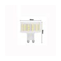 6X 9W G9 LED Glühbirne SMD2835 Warmweiß Kein Flackern Leuchtmittel Ersatz 100W Halogen Lampe