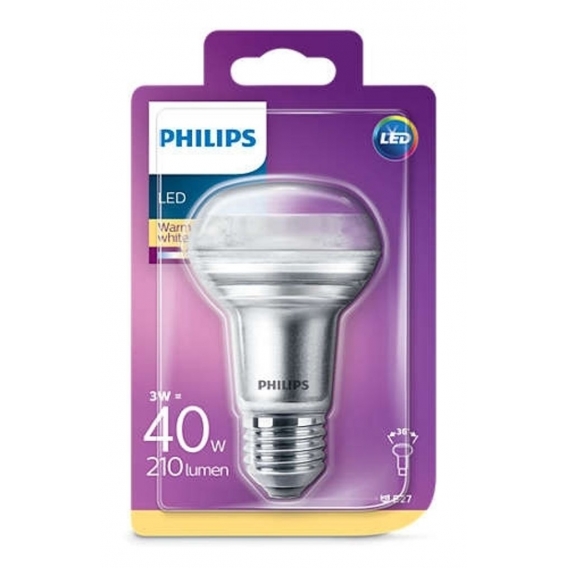 Philips LED Reflektor Classic R63 E27 nicht dimmbar warmweiß 40W