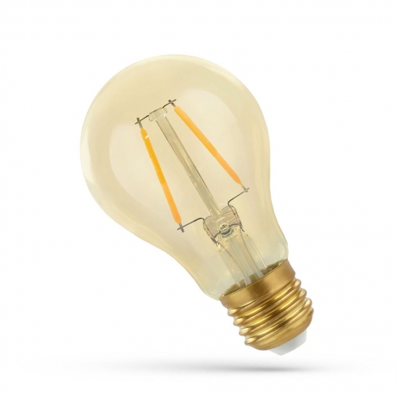 LED E27 2W 230V Warmweiß FILAMENT COG 240 Lumen 270°