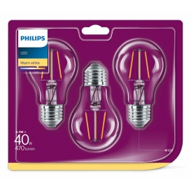 More about Philips Philips LEDclassic Lampe ersetzt 40W, E27, Standardform, warmweiß (2700 Kelvin)