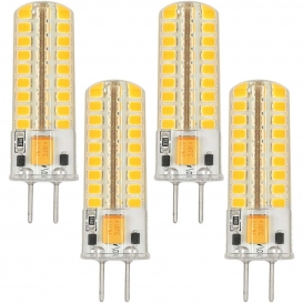 More about 4 Stück GY6.35 5W LED Lampe Warmweiß 3000K AC/DC 12V 72x2835 SMD Mit Silikon Mantel