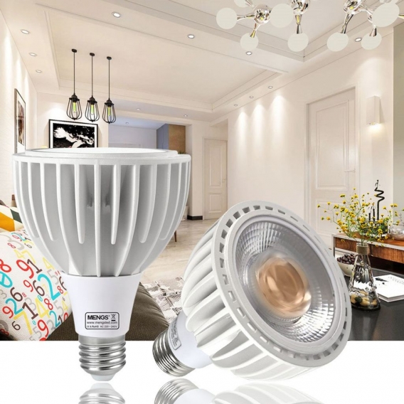 MENGS PAR30 E27 40W＝320W LED Strahler Glühbirne COB Spotlight Lampe 4000lm Neutralweiß