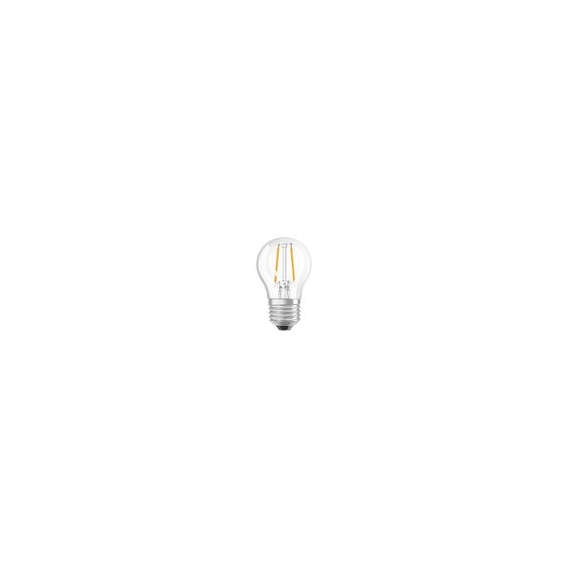 OSRAM Filament LED Lampe mit E27 Sockel, Tropfenform, Kaltweiss (4000K), 4W, Ersatz für 40W-Glühbirne, LED Retrofit CLASSIC P