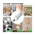 80W Superhelle Mais Licht E40 LED Leuchtmittel Nicht Dimmbar 3000K Warmweiß LED Glühbirne Ersetzen 640W Halogen 8000 Lumen für G