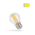 Spectrum LED Filament Leuchtmittel Tropfen 6W ＝ 60W E27 klar 850lm warmweiß 2700K 300°