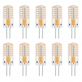 More about 10-er Pack G4 LED Leuchtmittel 3W LED Birne Ersetzt 25W Halogenlampen 150lm Warmweiß 3000K G4 LED Glühlampe DC 12V