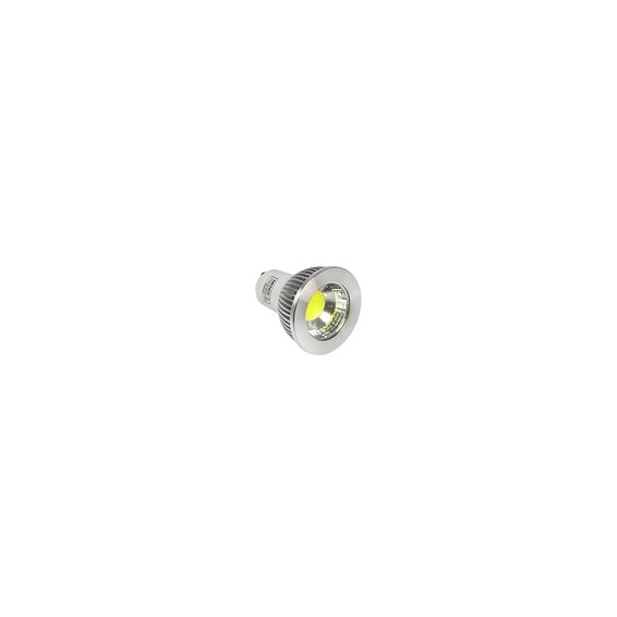 10 Stück Dimmbar GU10 COB LED Rampenlicht Lampe 5W Kaltweiß 6500K AC 220-240V Mit Aluminium Mantel