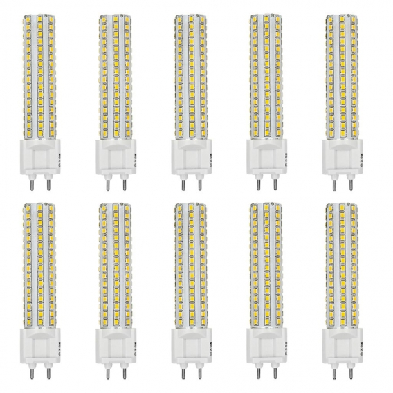 10-er Pack LED Lampe G12 Brine 15W LED Mais Licht 120W Halogen Glühlampe Äquivalent, 360 Grad Öffnungswinkel 6000K Kaltweiß 800l