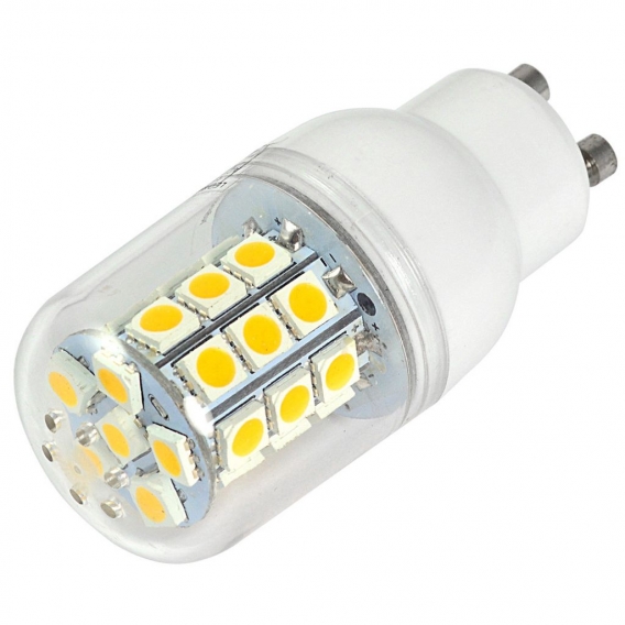 4 Stück GU10 LED Lampe 5W AC 220-240V Kaltweiß 6000K 30x5050 SMD