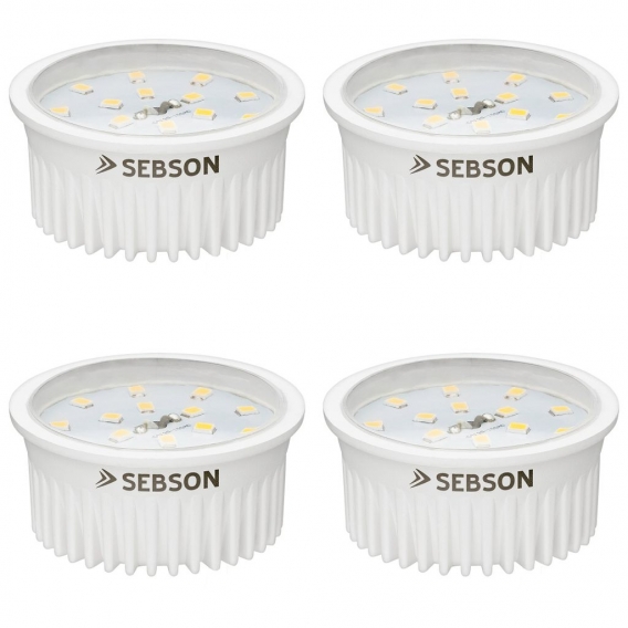 4x LED Lampe Modul 5W warmweis, RA95 flimmerfrei 230V LED Leuchtmittel SEBSON