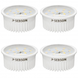 More about 4x LED Lampe Modul 5W warmweis, RA95 flimmerfrei 230V LED Leuchtmittel SEBSON