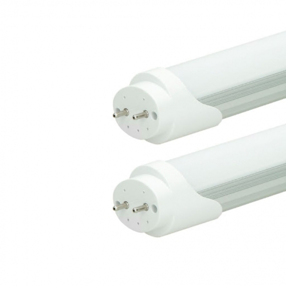 ECD Germany 2er Pack LED Leuchtstoffröhre T8 G13 - 120 cm - 20W - 1535 Lumen - Warmweiß 3000K - inkl. LED Starter für T8 Rasterl