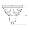 OSRAM LED SUPERSTAR MR16 35 (36°) BOX DIM Kaltweiß SMD Klar GU5.3 Spot