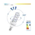 E14 LED Kaltweiss 7W Spirale 6400K 650 Lumen Leuchtmittel Birnen Lampe Glühbirne Nicht Dimmbar [Energieklasse A+]