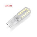 6x G9 LED Glühbirne Warmweiß Halogen Leuchtmittel SMD 2835 AC220V Dimmbar Birne, 5W