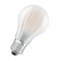 OSRAM LED BASE Classic A75, matte Filament LED-Lampen aus Glas für E27 Sockel, Birnenform, Kaltweiß (4000K), 1055 Lumen, Ersatz 