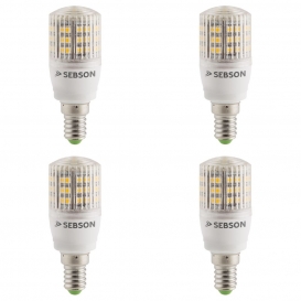 More about 4x LED Lampe E14 warm weiß 3W / 25W 230V Leuchtmittel 240lm 2900K 280° SEBSON