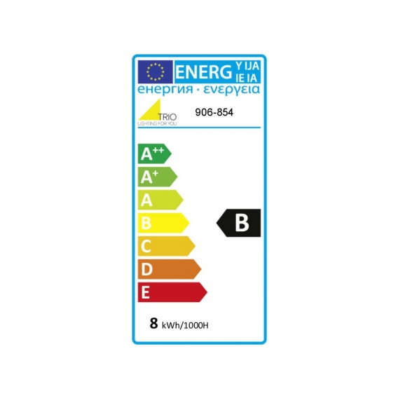 Trio Leuchten LED-Leuchtmittel rauchfarbig 8W/ 2700K/ 260Lm grau getönt