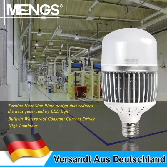 CL-Q50W E40 50W ＝ 400W LED Globus Lampe Hohen Lumen Mit Aluminiumflosse + PC-Abdeckung Warmweiß AC 85-265V 6500LM Für Werkslager