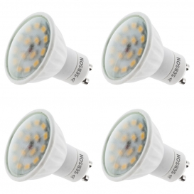 More about LED Lampen GU10 5W - 4x Leuchtmittel warmweiss 3000K 380lm 110° 230V SEBSON