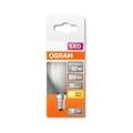 OSRAM Filament LED Lampe mit E14 Sockel, Warmweiss (2700K), Tropfenform, 6.5W, Ersatz für 60W-Glühbirne, LED Retrofit CLASSIC P