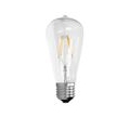 ECD Germany 10er Pack LED Filament Kolben Birne E27 4W - Warmweiß 2800K - 145 mm - 408 Lumen - AC 220-240V - erstezt 20W Glühlam