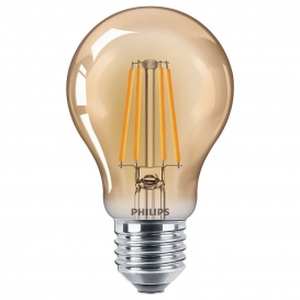 More about Philips LED Lampe ersetzt 35W, E27 Standardform A60, klar -Vintage, goldweiß, 400 Lumen, nicht dimmbar, 1er Pack