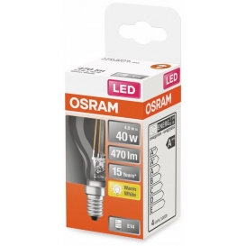 More about OSRAM LED-Lampe Sphärisches klares Filament - 4 W ＝ 40 W - E14 - Warmweiß