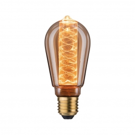 More about Paulmann LED E27 Leuchtmittel Innerglow in Gold ST64 3,6W 120lm Spiralmuster