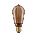 Paulmann LED E27 Leuchtmittel Innerglow in Gold ST64 3,6W 120lm Spiralmuster