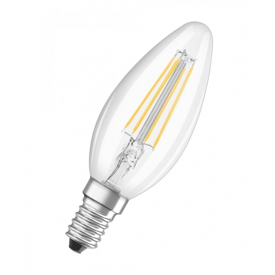 OSRAM LED STAR CLASSIC B 40 BLI Kaltweiß Filament Klar E14 Kerze