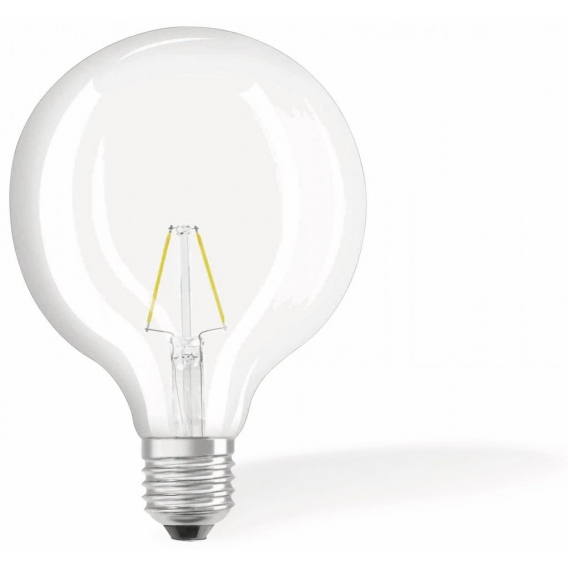 Osram LED-Lampe RETROFIT, E27, EEK: F, 2 W, 250 lm, 2700 K, G125