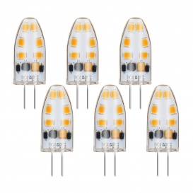 More about 6 Stück AC/DC 12V G4 LED Lampe 3W Warmweiß 3000K 12x2835 SMD Mit Silikon Mantel