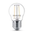 Philips LED Lampe ersetzt 25W, E27 Tropfenform P45, klar, warmweiß, 250 Lumen, nicht dimmbar, 1er Pack