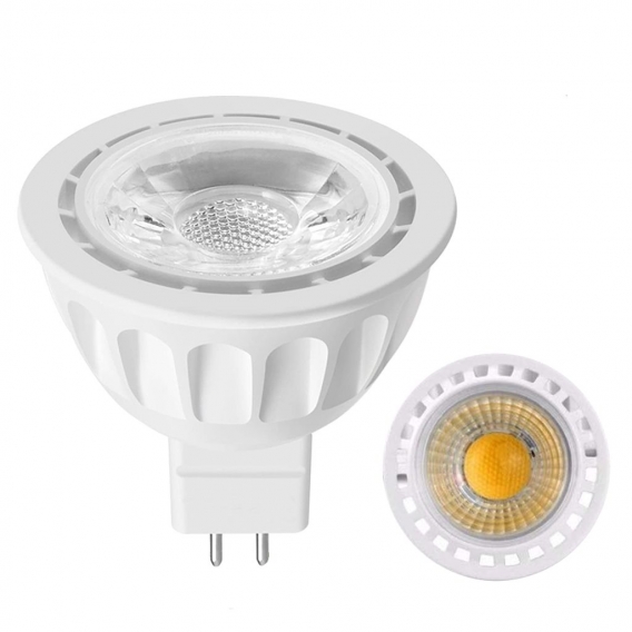 4 Stück 5W LED MR16 COB Glühbirne Leuchtmittel Lampe Warmweiß