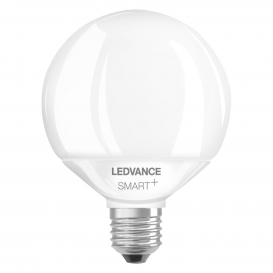 More about LEDVANCE Smarte LED-Lampe mit Wifi Technologie, Sockel E27, Dimmbar, Lichtfarbe änderbar (2700-6500K), Globeform, Matt, Ersatz f