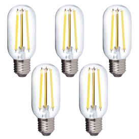 More about 5x E27 LED Leuchtmittel 10W 230V neutralweiß 4000K Form T45 Ø45mm Lampen Filament Retro 1525 Lumen 5er Pack