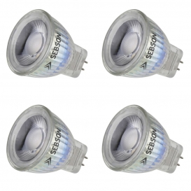 More about 4x LED Lampen MR11 warmweiß 3W G4 / GU4 / MR11 Leuchtmittel Strahler 12V SEBSON