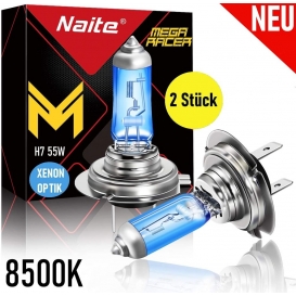 More about NAITE [2x] H7 PX26d 55W 12V Super Weiss Xenon Look Optik Halogen Birnen Lampe