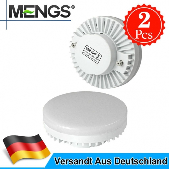 2PCS GX53 12W LED Licht Lampe Glühbirne 85-265V Energiesparlampe Brine Warmweiß A