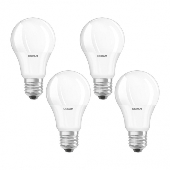 OSRAM LED BASE CLASSIC A 75 FS K Warmweiß SMD Matt E27 Glühlampe 4er Pack