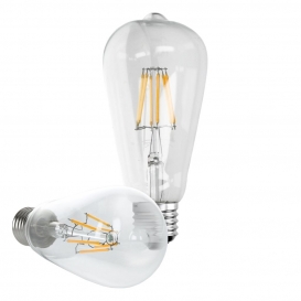 More about ECD Germany 4er Pack E27 LED Birne Filament 6W - AC 220-240V - 612 Lumen - 120° Abstrahlwinkel - Warmweiß 2800K - ersetzt 40W Gl