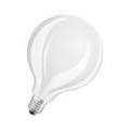 OSRAM LED Star GLOBE125, matte Filament LED-Lampe in Globe Form mit 125mm Durchmesser, E27 Sockel, Warmweiß (2700K), 2452 Lumen,