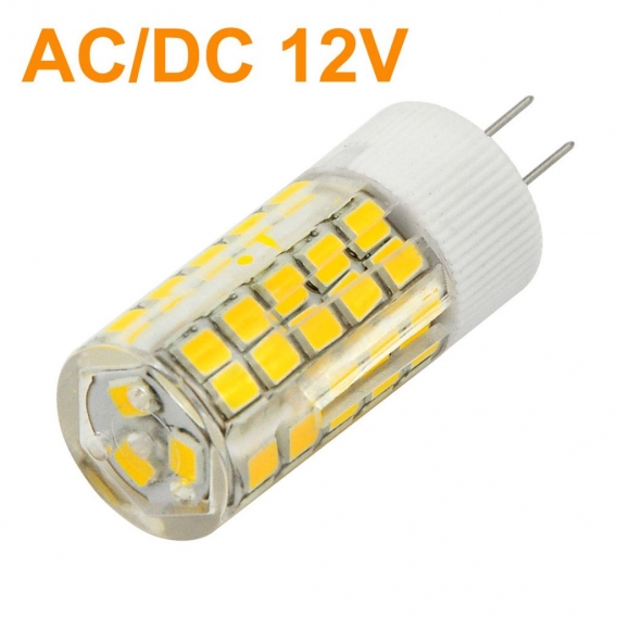 6 Stück G4 LED Lampe 6W LED Licht Warmweiß 3000K LED Leuchtmittel Ersatz 45W Halogen Glühbirne 500LM Nicht Dimmbar, AC/DC 12V 63