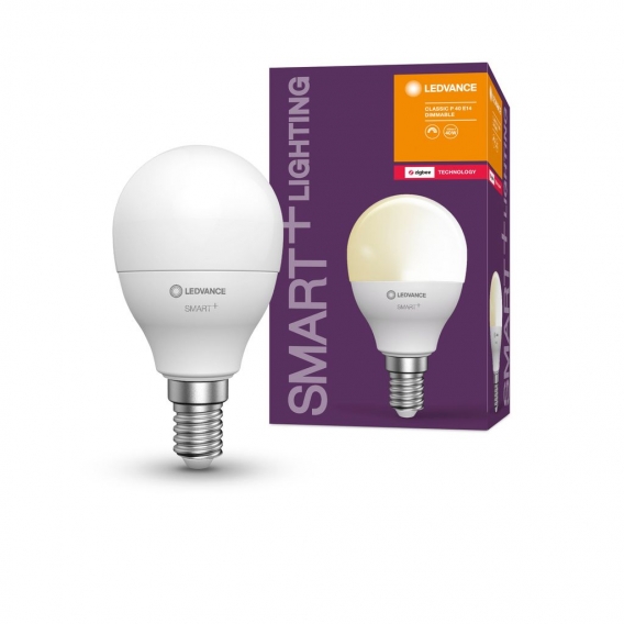 Ledvance SMART+ Zigbee LED Leuchtmittel E14 5W 470lm warmweiß