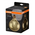 OSRAM LED VINTAGE 1906 CLASSIC GLOBE 125 55 FS DIM Warmweiß Filament Gold E27 Kugel