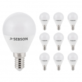 More about 10x LED Lampen E14 6W warmweiss RA97 flimmerfrei LED Leuchtmittel Birne SEBSON