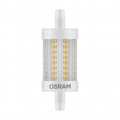 OSRAM LED Stablampe mit R7s Sockel, LED-Röhre mit 8 W-Glühbirne, Ersatz für 75W-Glühbirne, Warmweiss (2700K)